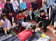 坝河镇九年制学校儿童安全教育活动